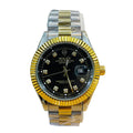 Rolex Datejust - Two-Tone Black Diamond Dial