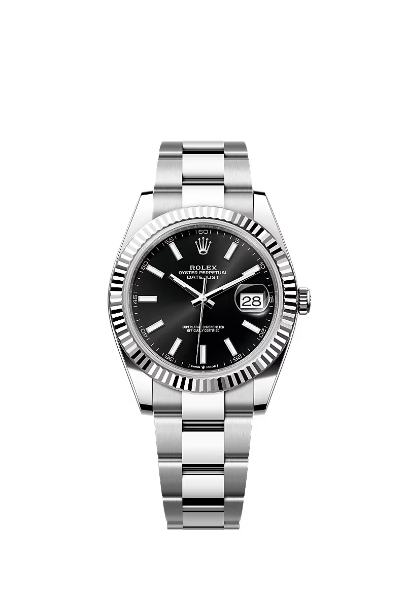 Rolex Datejust 41 (Black Dial / Oyster Bracelet)