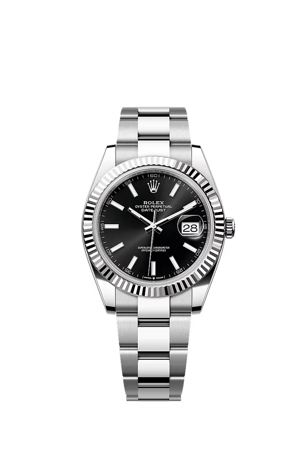 Rolex Datejust 41 (Black Dial / Oyster Bracelet)
