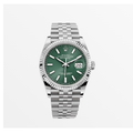 Rolex Datejust - Mint Green Dial on Jubilee