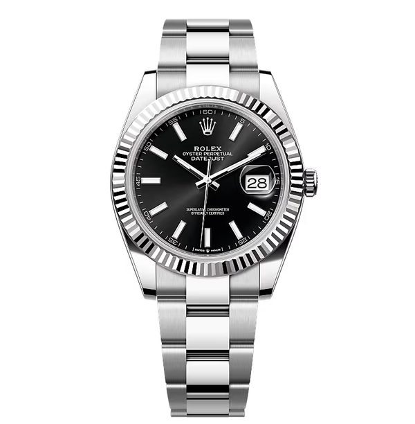 Rolex Datejust 41 (Black Dial / Oyster Bracelet)